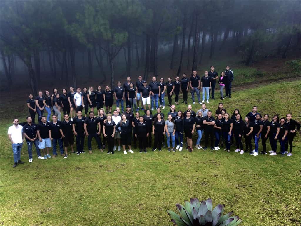 The Vacasa team in Costa Rica.