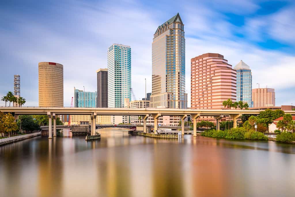 Downtown Tampa.