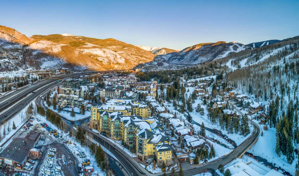 The vail skyline.