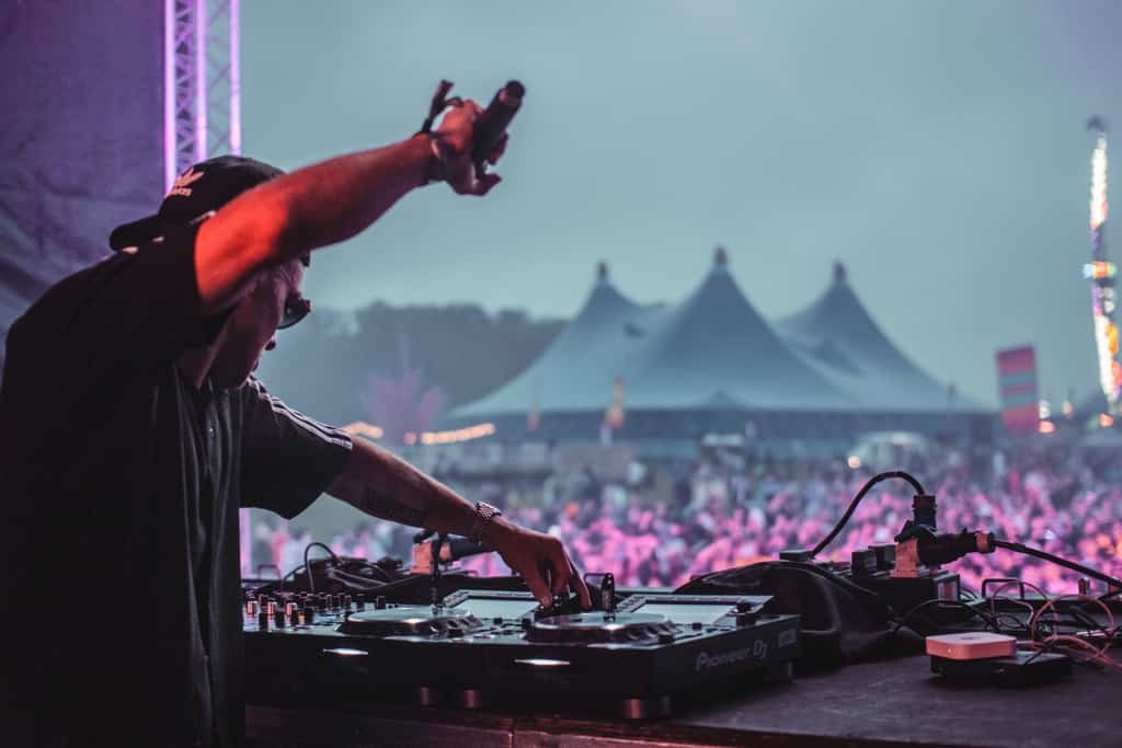DJ at Coachella