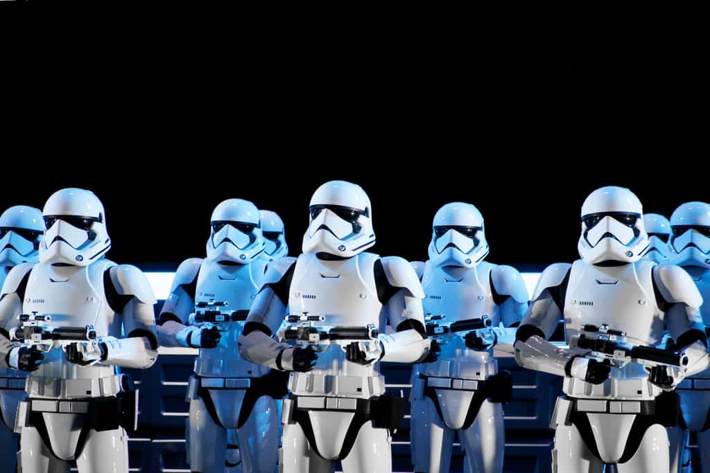 Image of storm troopers from Star Wars