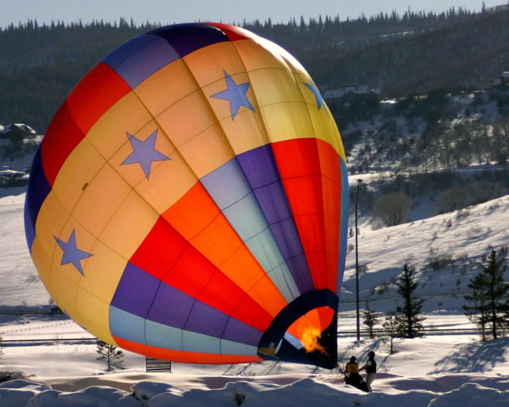Steamboat springs hot air balloon
