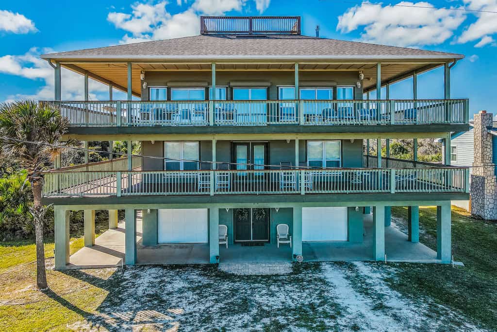 large beach house rental for family reunions in florida