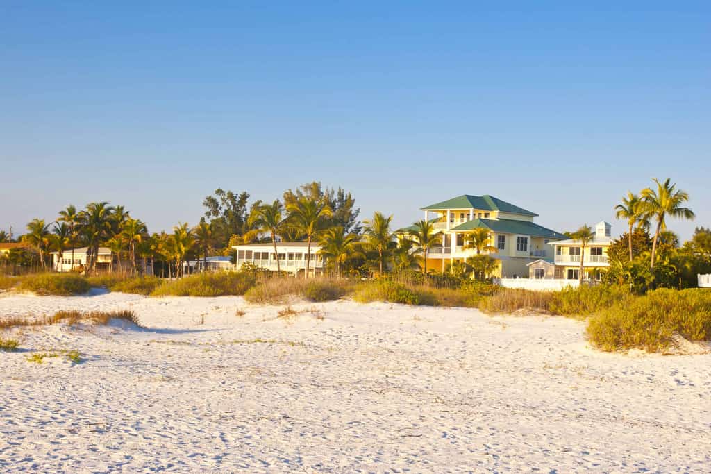 Vacation homes on the Fort Myers coast.