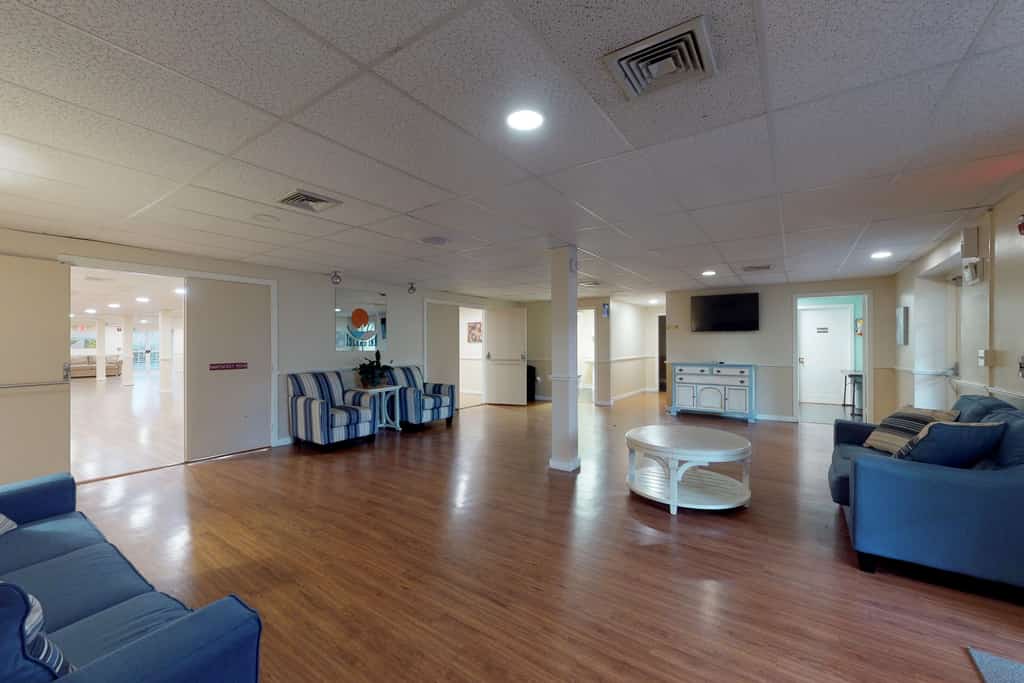 Event space amenities at the Island Inn