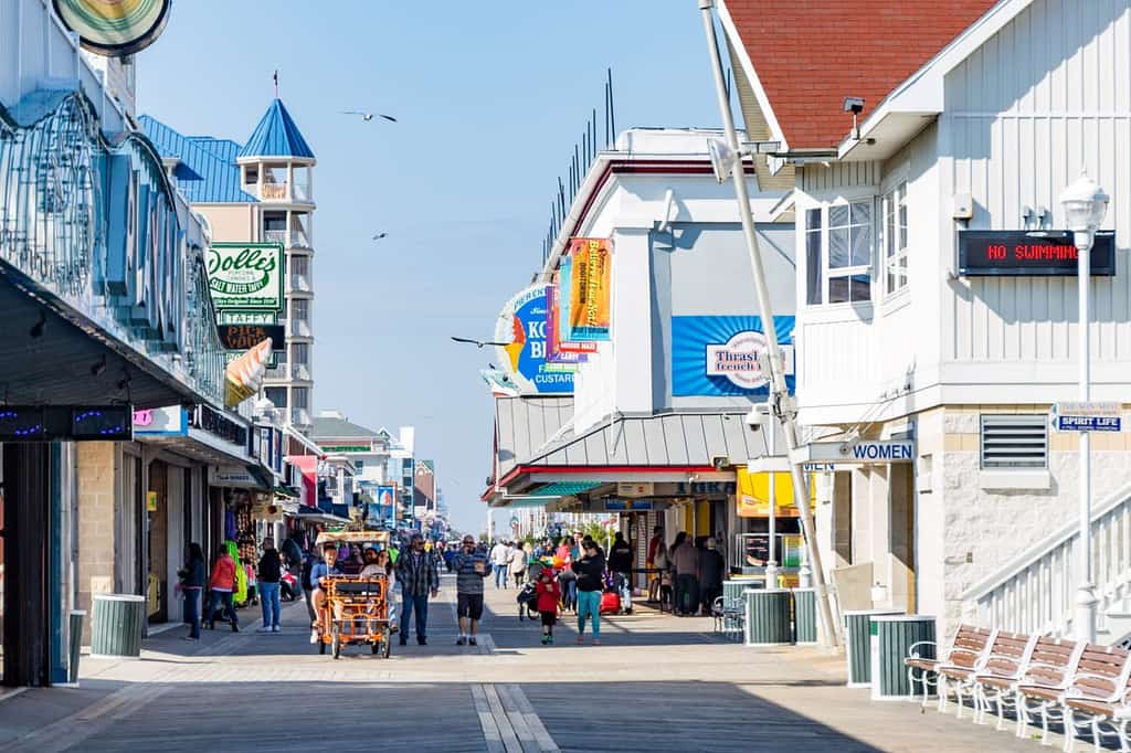 Ocean City, Maryland boardwalk