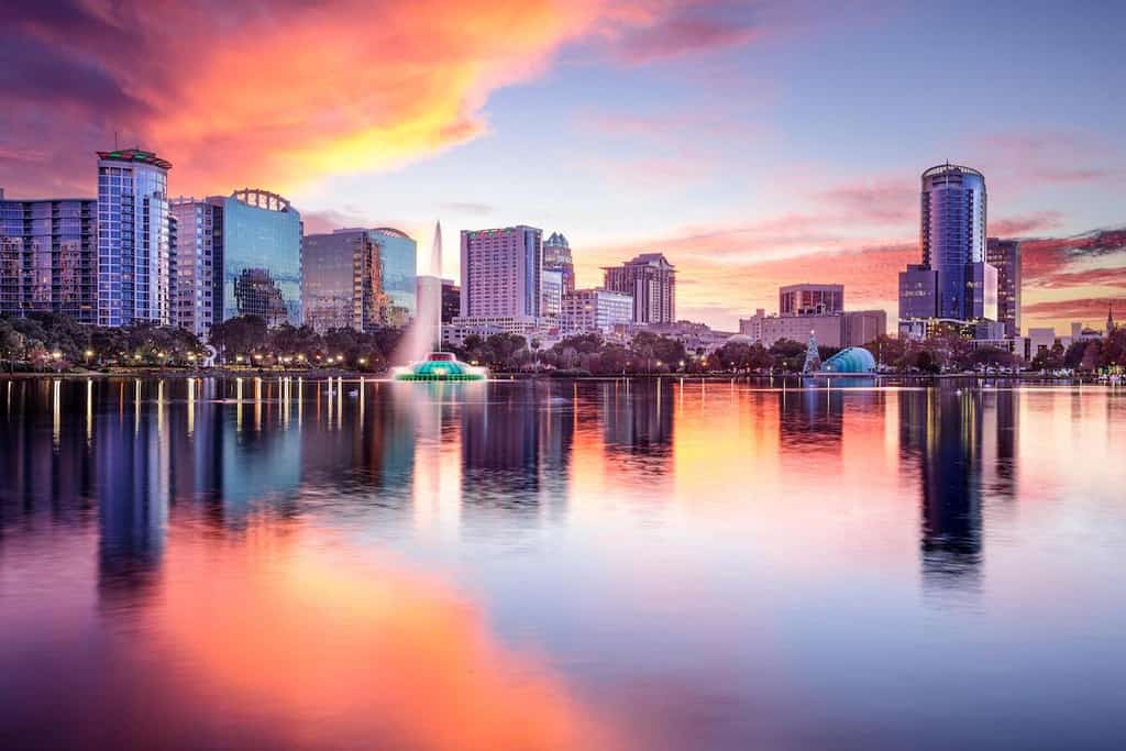 Downtown Orlando, Florida.