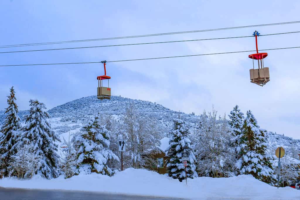 Park City, Utah ski lifts