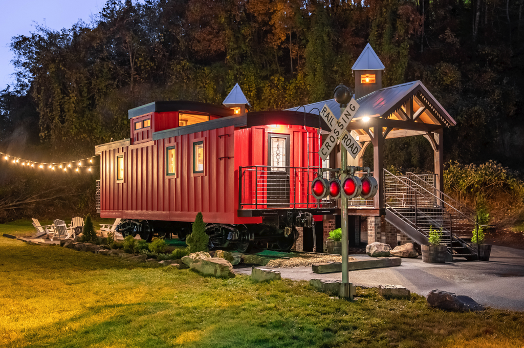 train vacation rental.